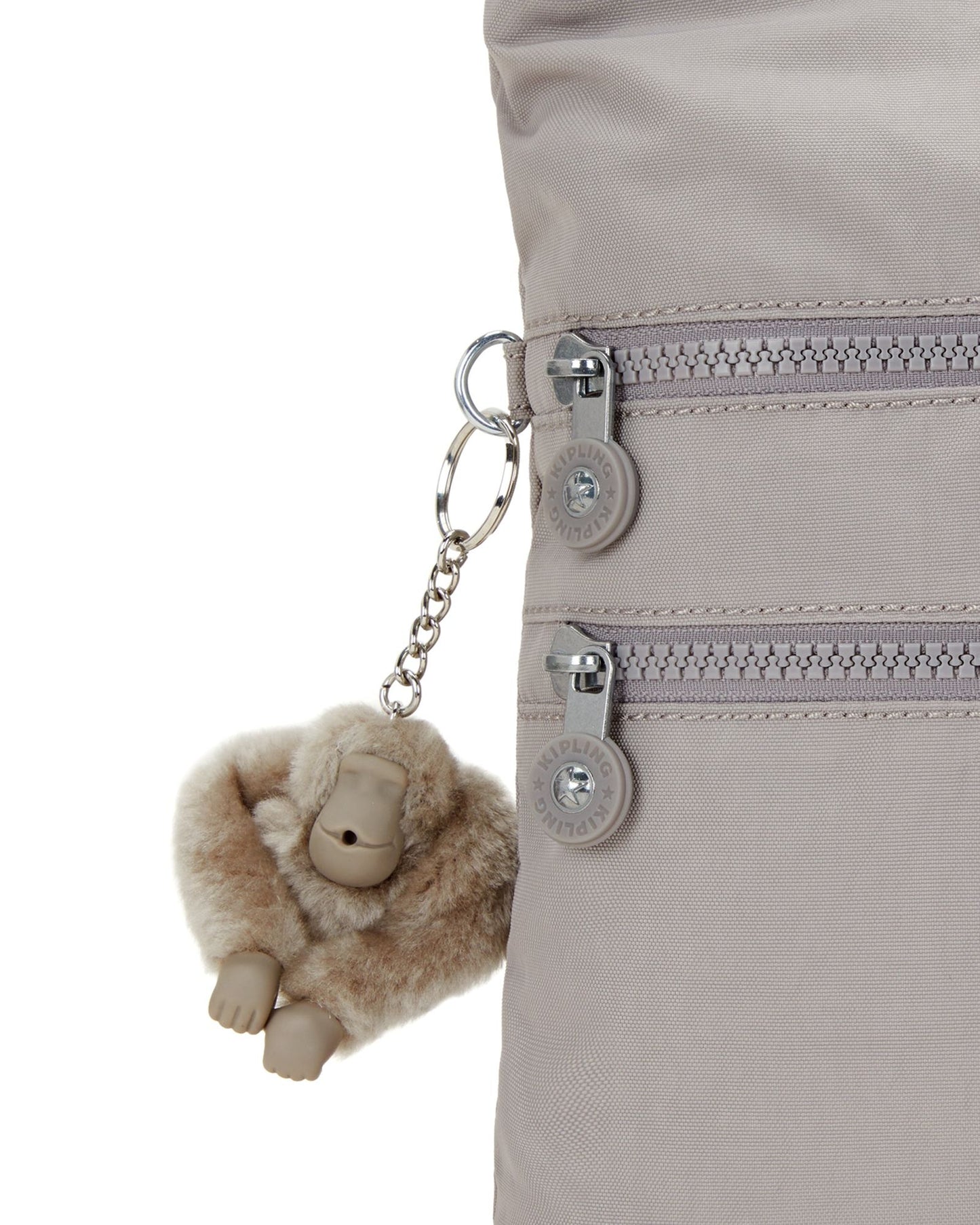 حقيبة كتف متوسطة الحجم من كيبلينج ألفار جراي جريس C213335-89L