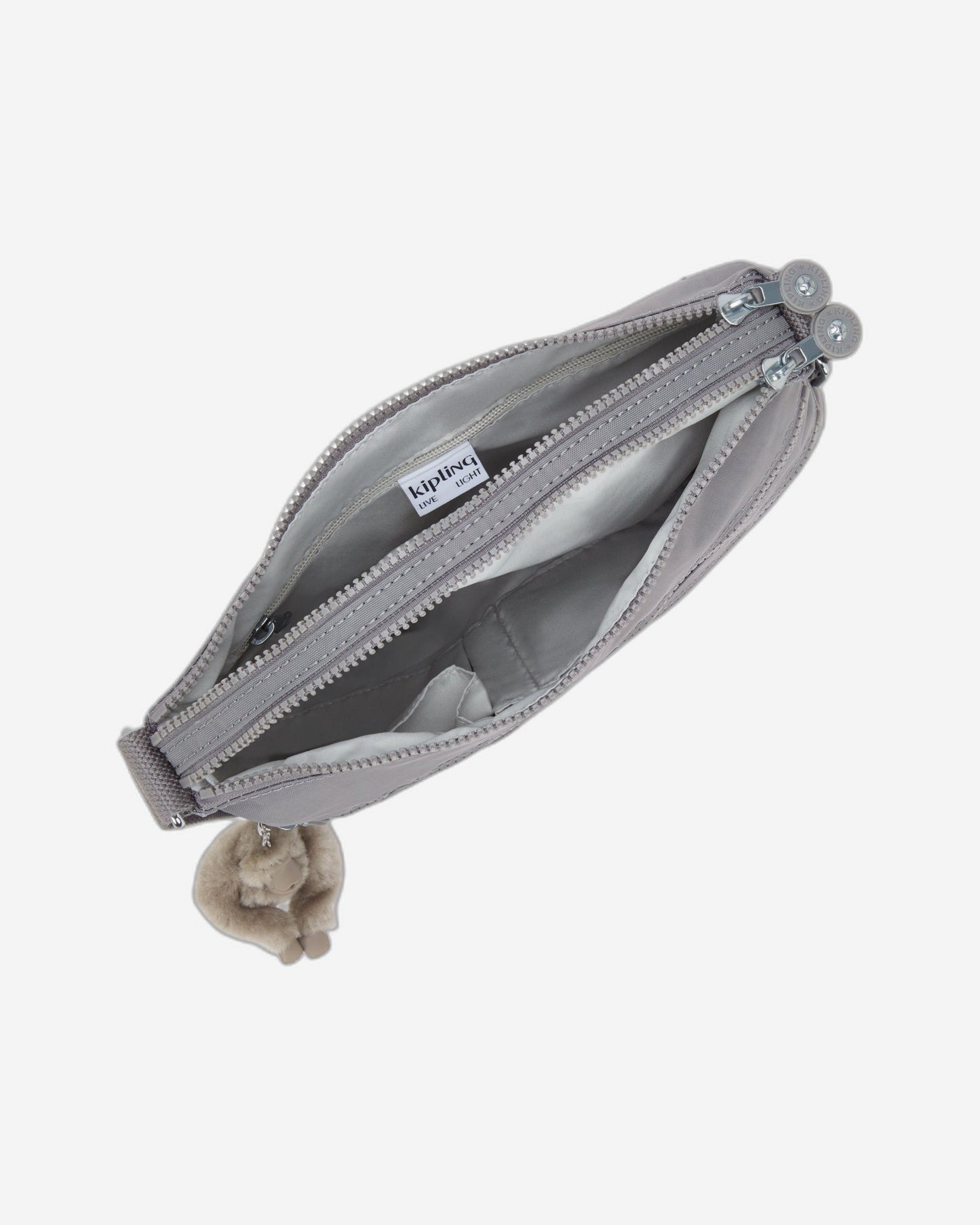 حقيبة كتف Kipling Alvar Inviting Grey متوسطة الحجم 13335-8DH