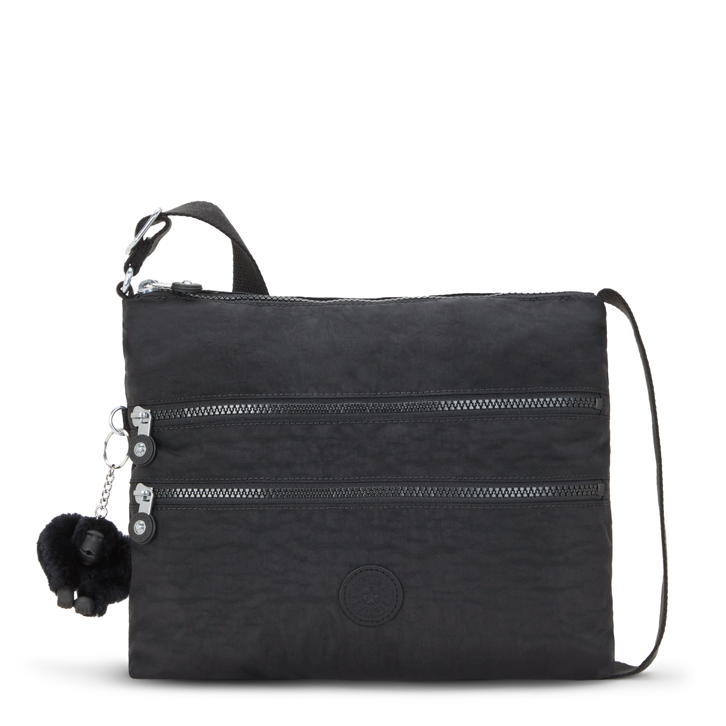 Kipling Alvar Black Noir Medium Crossbody Bag C213335-P39