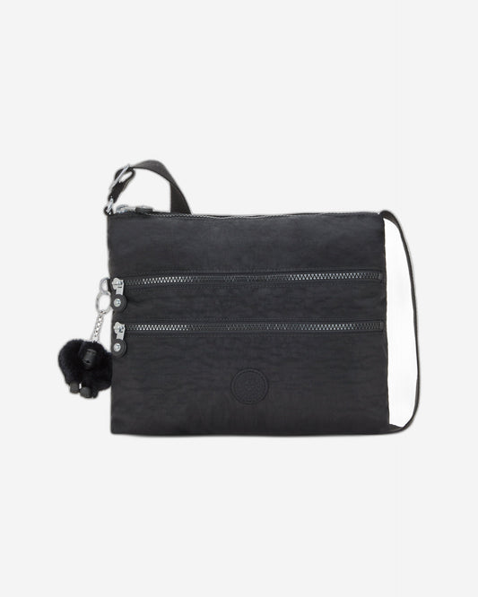 حقيبة كتف متوسطة الحجم من كيبلينج ألفار بلاك نوار C213335-P39