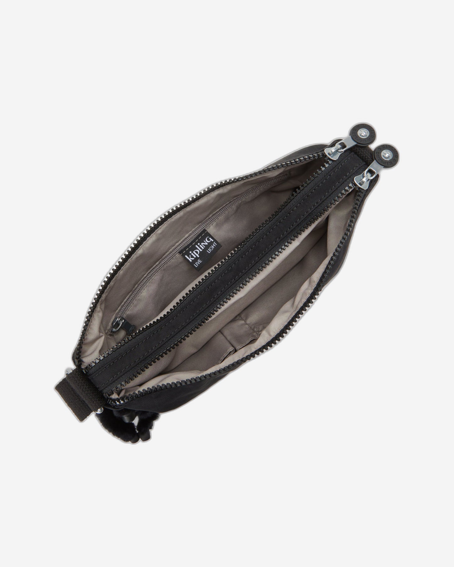 حقيبة كتف متوسطة الحجم من كيبلينج ألفار بلاك نوار C213335-P39