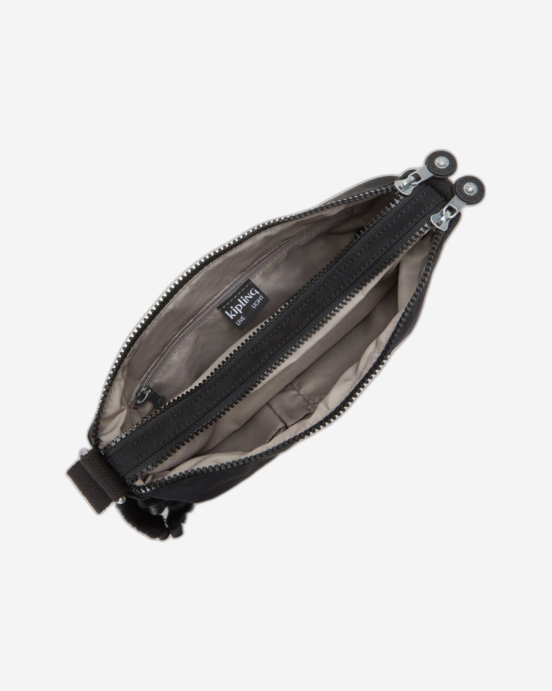 حقيبة كتف متوسطة الحجم من كيبلينج ألفار بلاك نوار C213335-P39