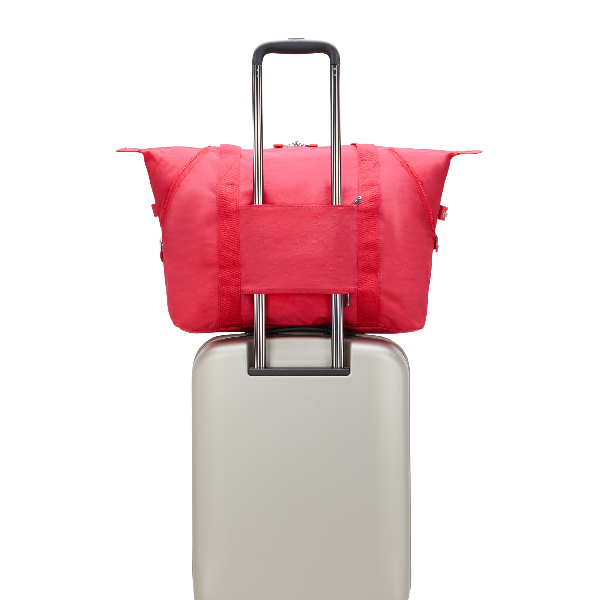 حقيبة كيبلينج آرت إم ريزورت وردية كبيرة 13405-1BN