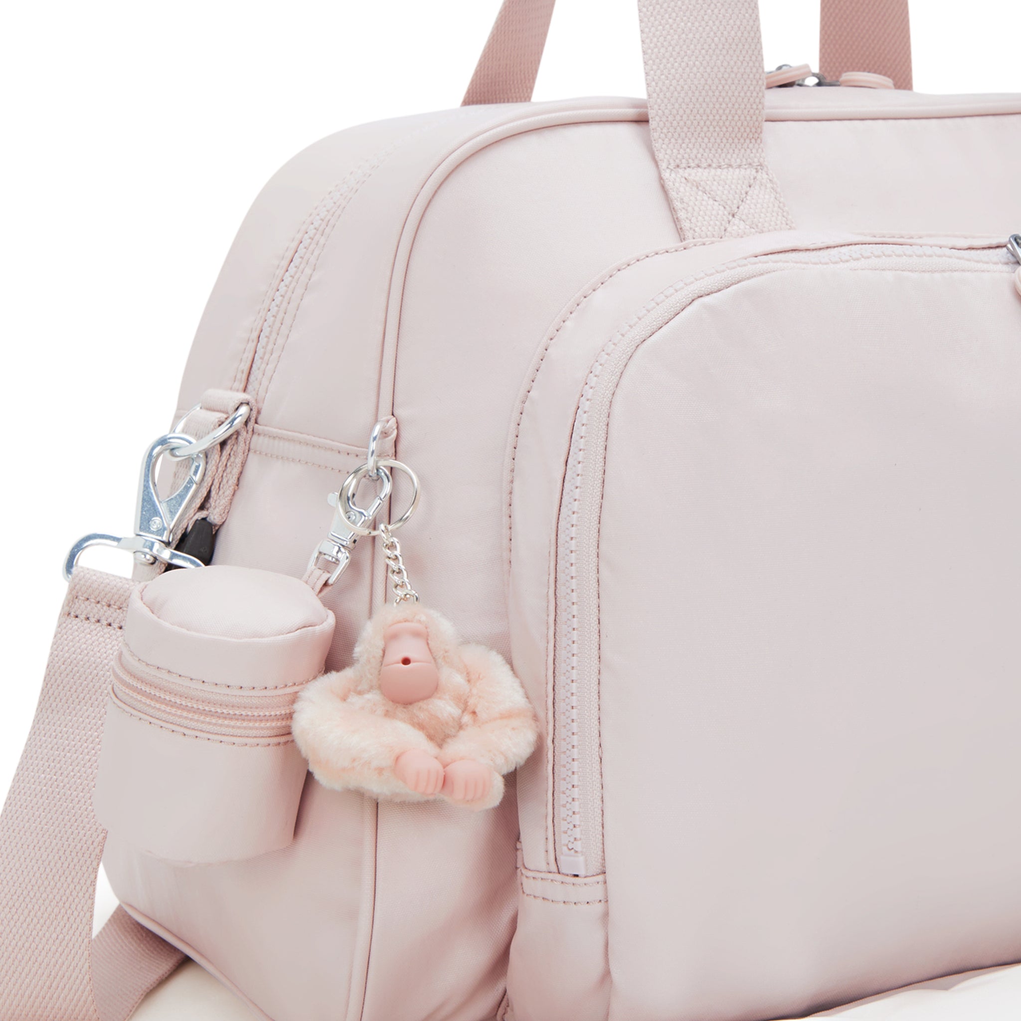 حقيبة أطفال كبيرة من كيبلينج كاماما بينك شاين 13556-3DZ