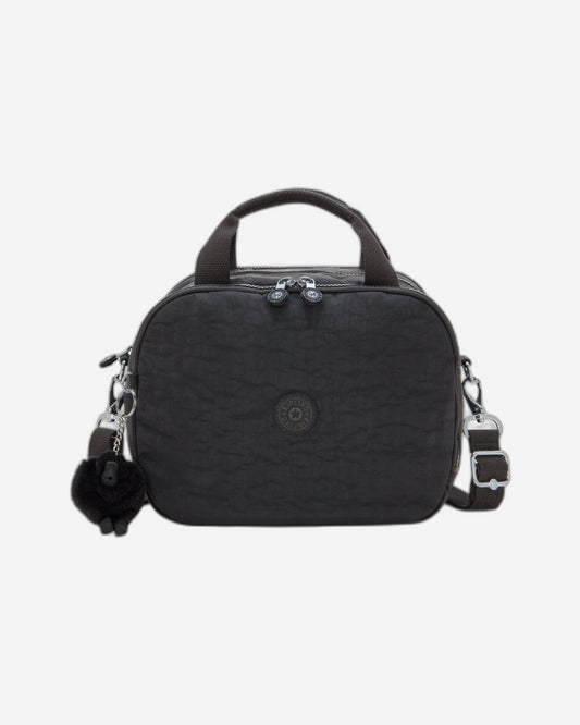 حقيبة أدوات الزينة الكبيرة Kipling Palmbeach Black Noir مع جراب عربة C213860-P39