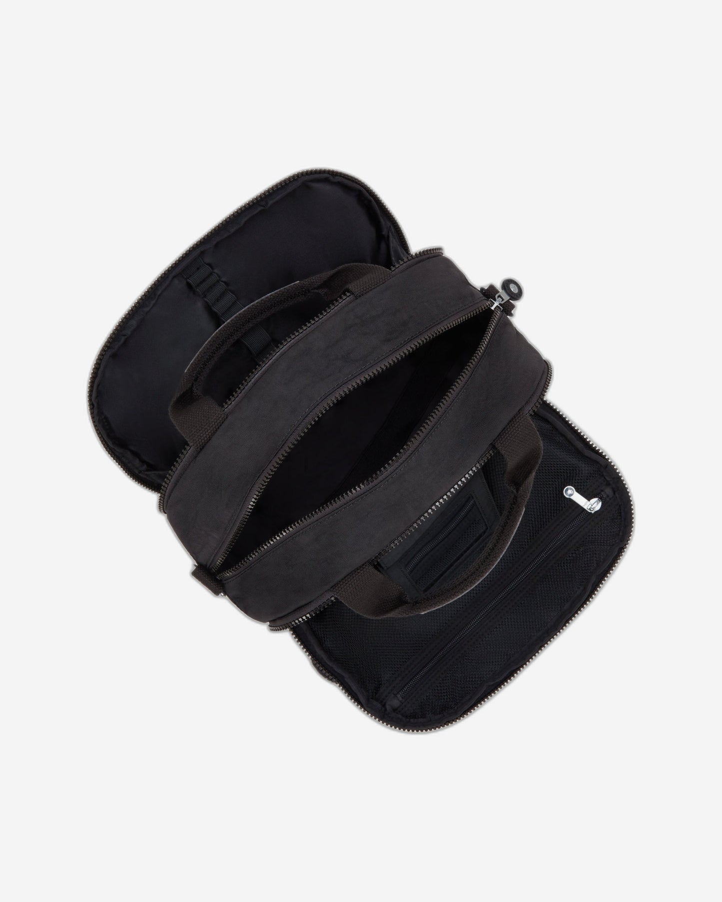 حقيبة أدوات الزينة الكبيرة Kipling Palmbeach Black Noir مع جراب عربة C213860-P39