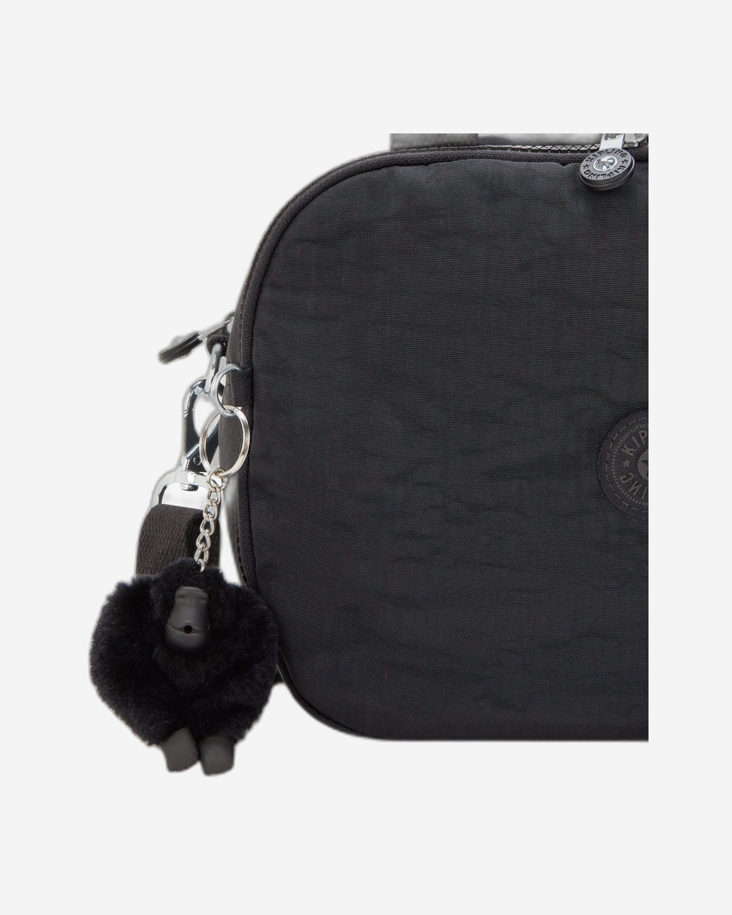 حقيبة أدوات الزينة الكبيرة Kipling Palmbeach Black Noir مع جراب عربة C213860-P39