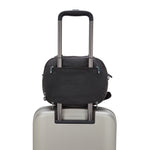 حقيبة أدوات الزينة الكبيرة Kipling Palmbeach Black Noir مع جراب عربة C213860-P39