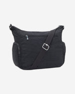 حقيبة كيبلينج غابي سوداء متوسطة الحجم C215255-P39