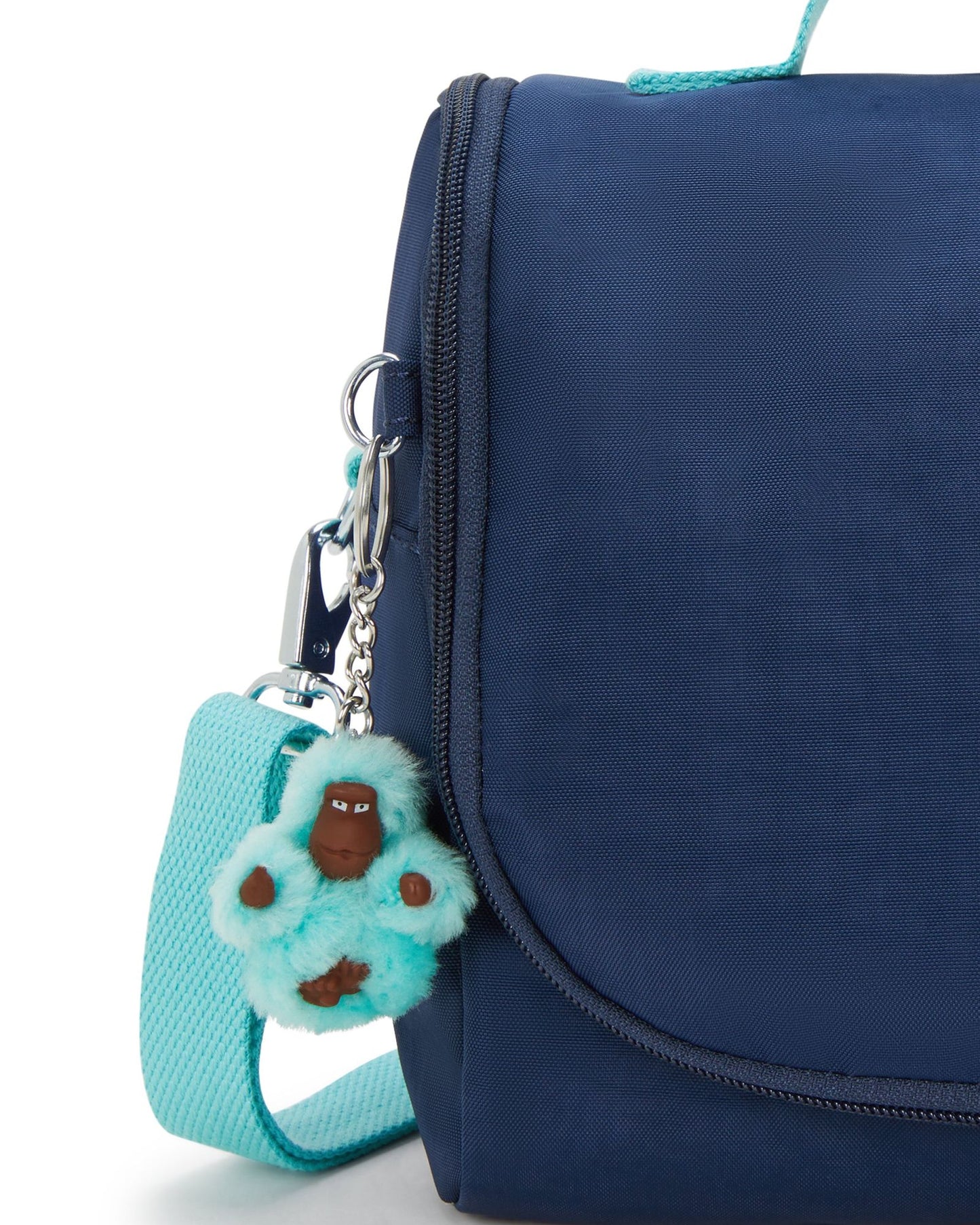 حقيبة غداء كبيرة من Kipling New Kichirou Resort Navy مع جراب عربة 15289-2DG