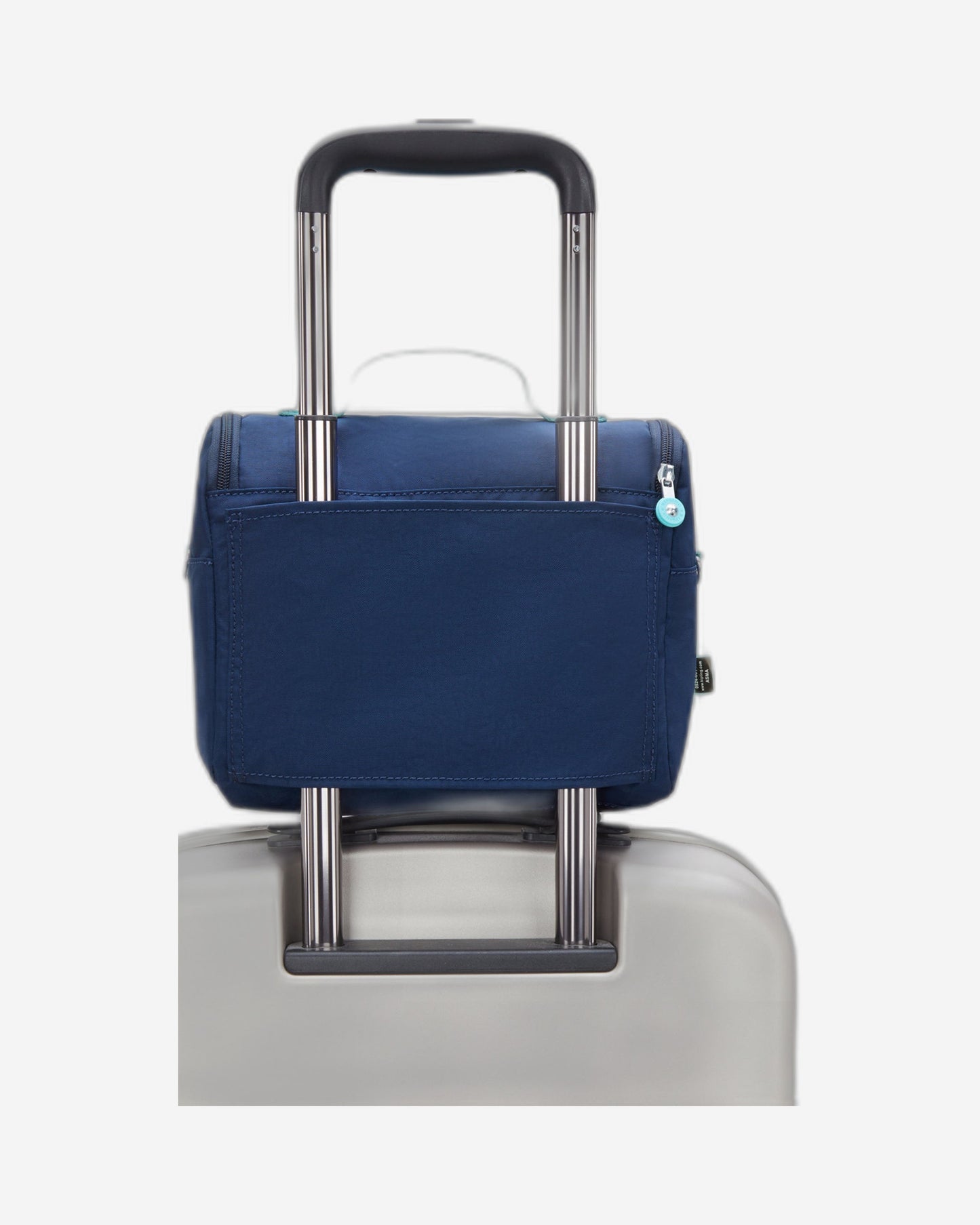 حقيبة غداء كبيرة من Kipling New Kichirou Resort Navy مع جراب عربة 15289-2DG