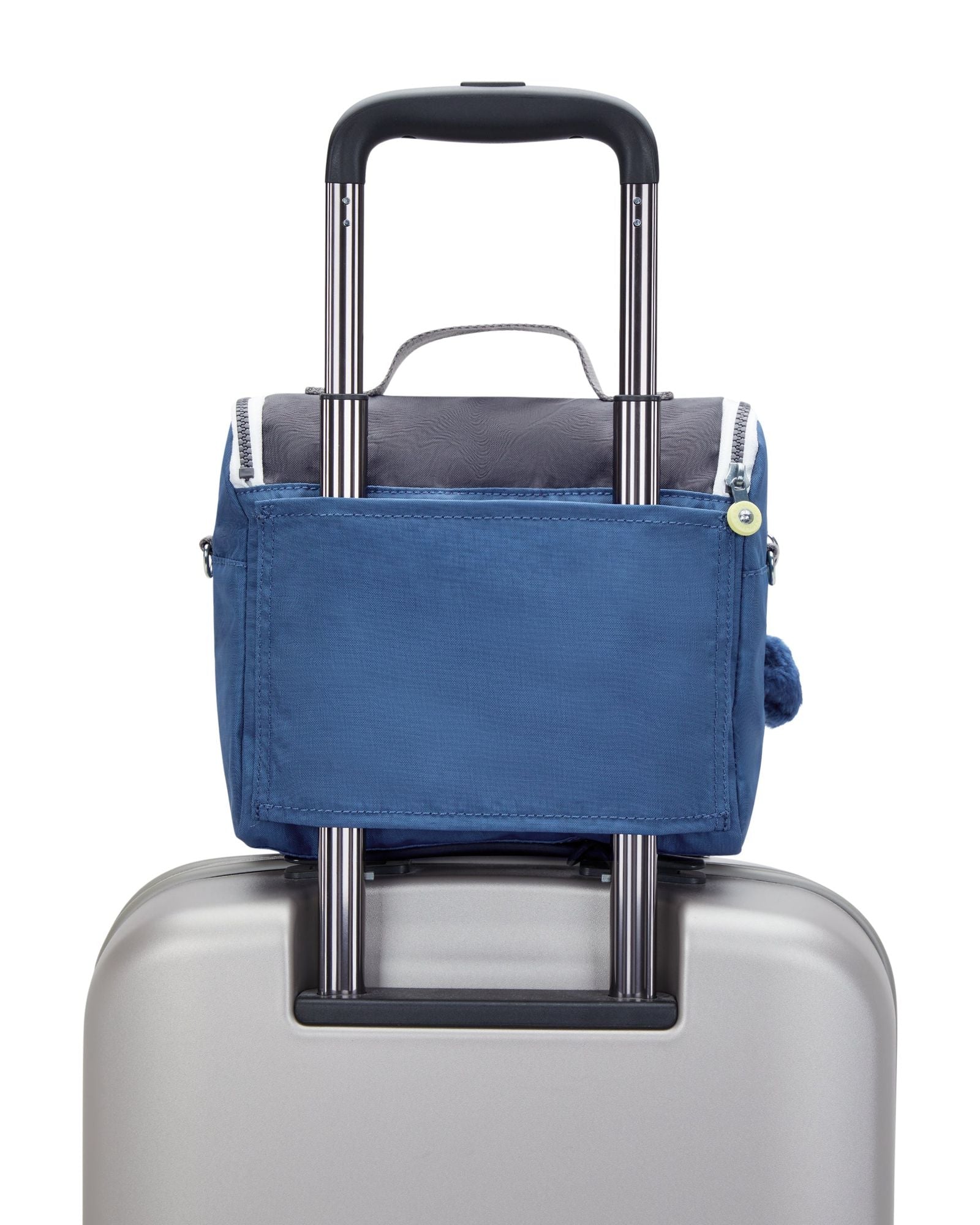 حقيبة غداء كيبلينج نيو كيشيرو فانتسي بلو كبيرة مع جراب عربة C215289-8FB