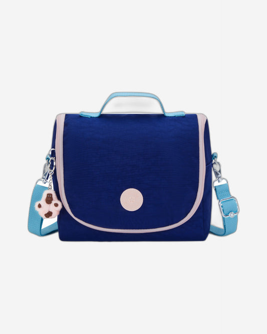 حقيبة غداء كيبلينج نيو كيشيرو سولار نيفي سي كبيرة مع جراب عربة C215289-AF9