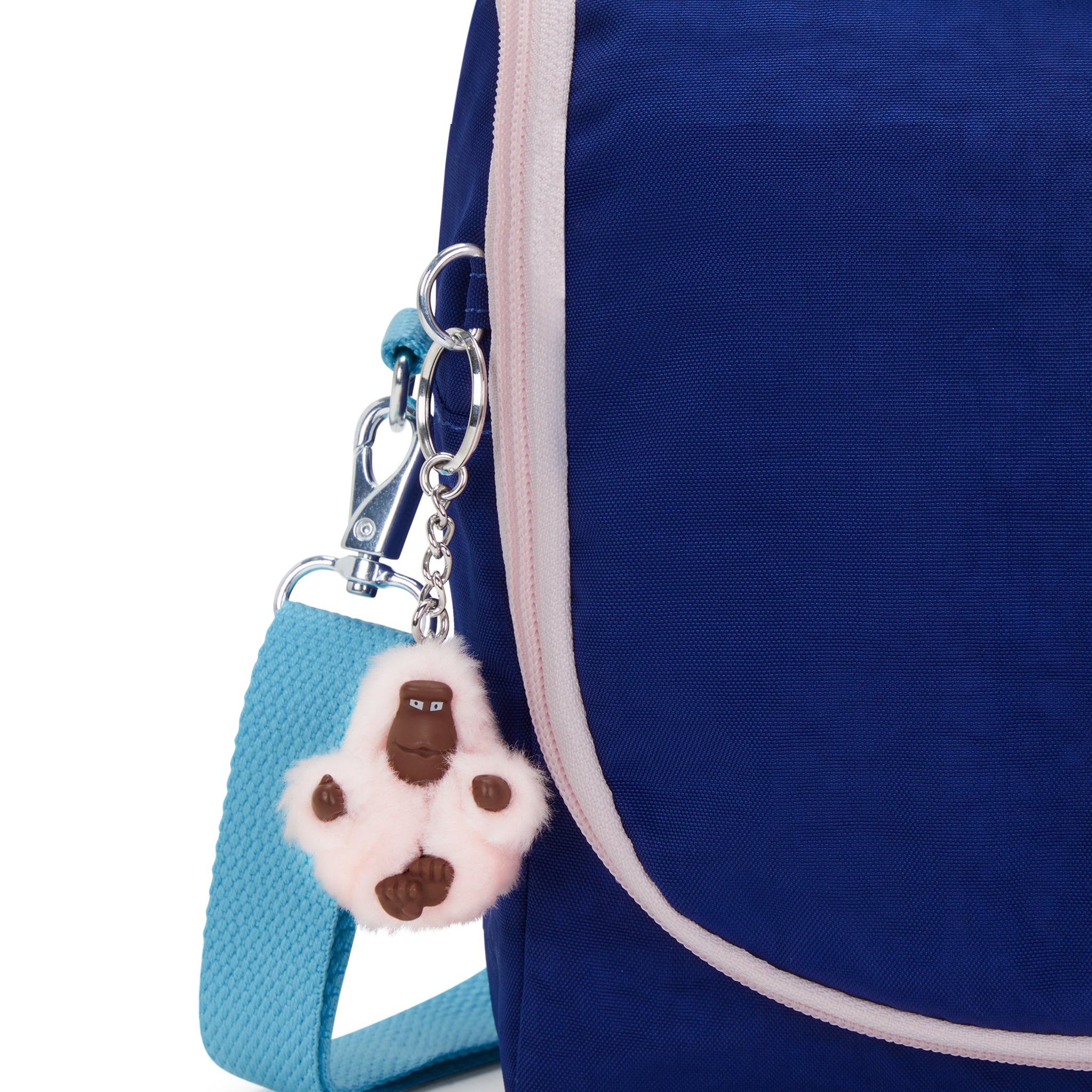 حقيبة غداء كيبلينج نيو كيشيرو سولار نيفي سي كبيرة مع جراب عربة C215289-AF9