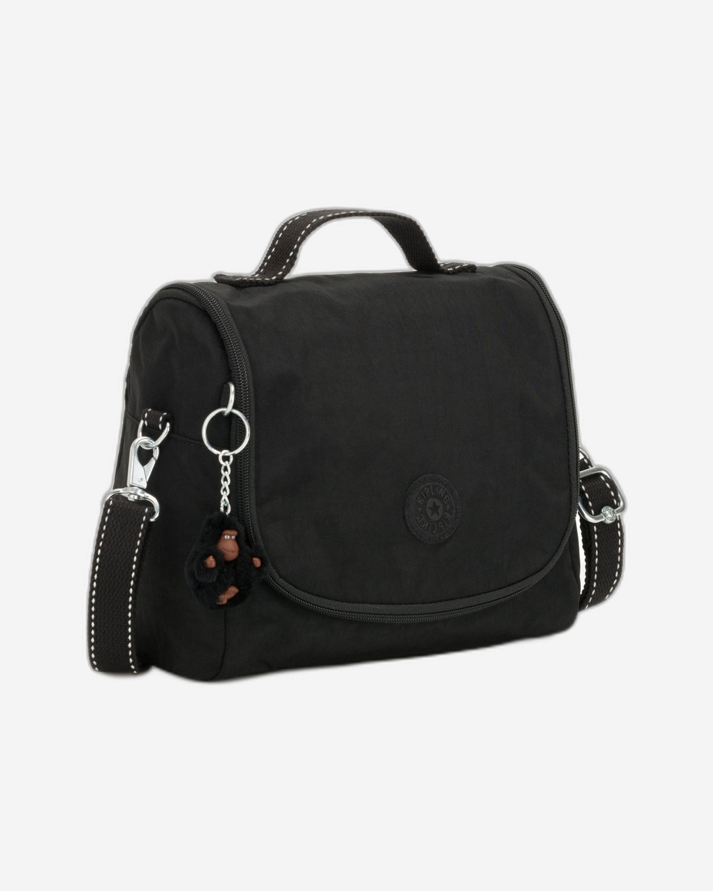 حقيبة غداء كيبلينج نيو كيشيرو ترو بلاك كبيرة مع جراب عربة C215289-J99