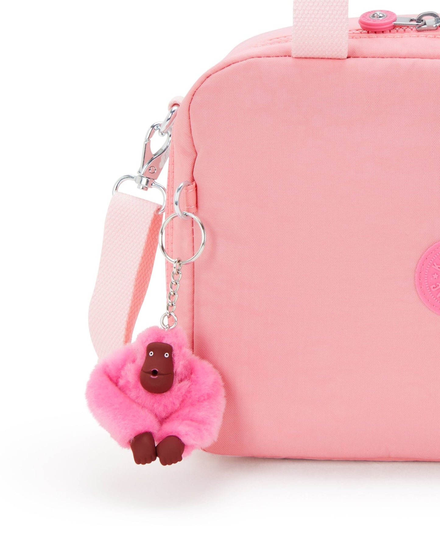 حقيبة غداء كبيرة من Kipling Miyo Coral Sea مع جراب عربة 15381-24O