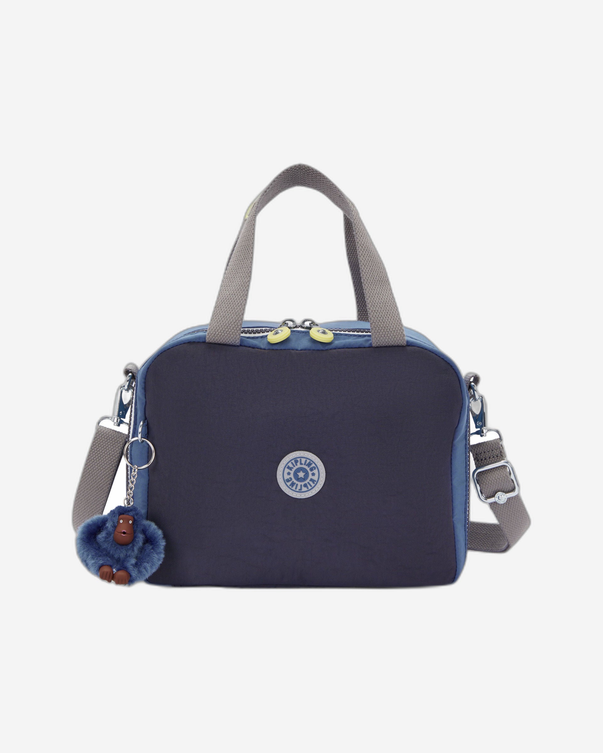 حقيبة غداء كيبلينج مييو فانتسي بلو كبيرة مع جراب عربة C215381-8FB