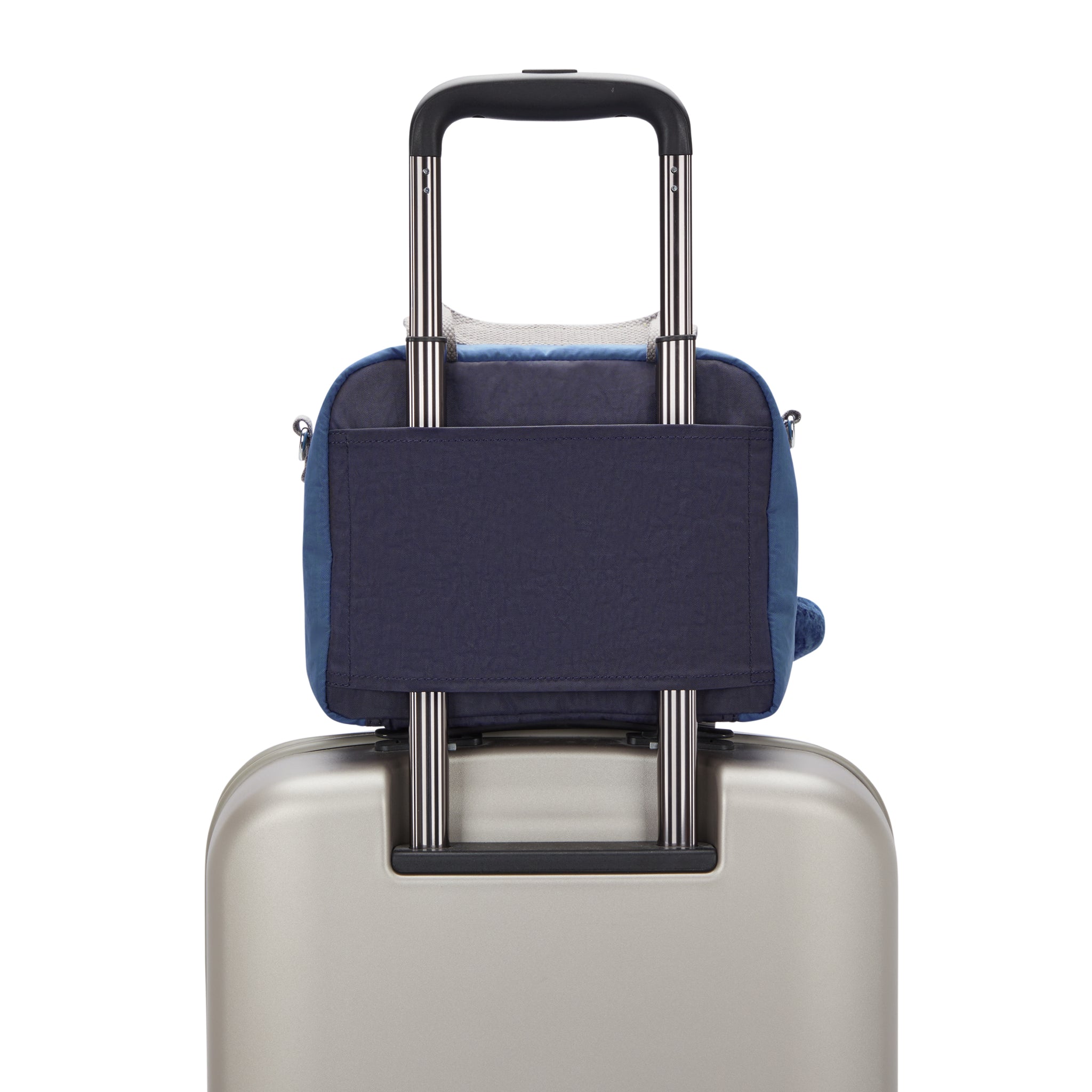 حقيبة غداء كيبلينج مييو فانتسي بلو كبيرة مع جراب عربة C215381-8FB