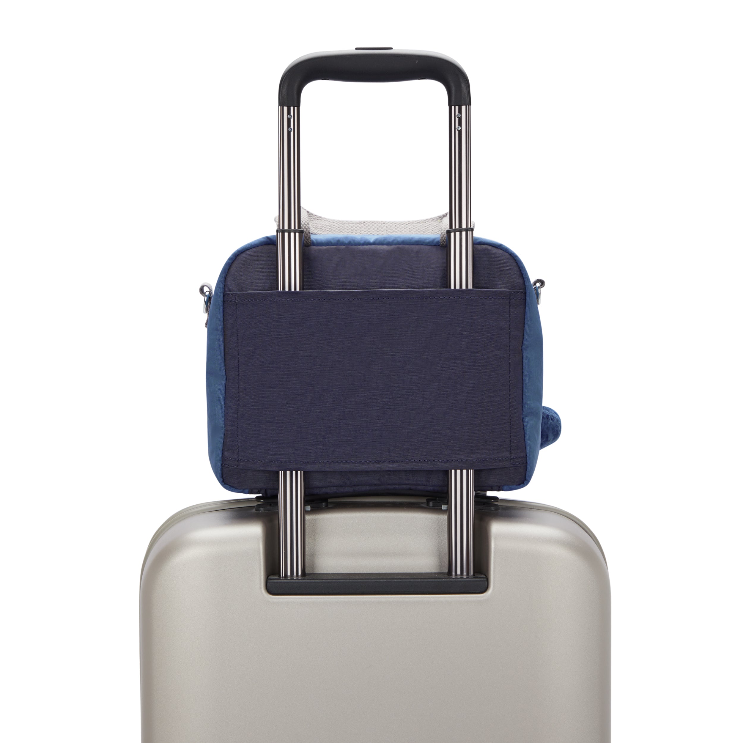 حقيبة غداء كيبلينج مييو فانتسي بلو كبيرة مع جراب عربة C215381-8FB