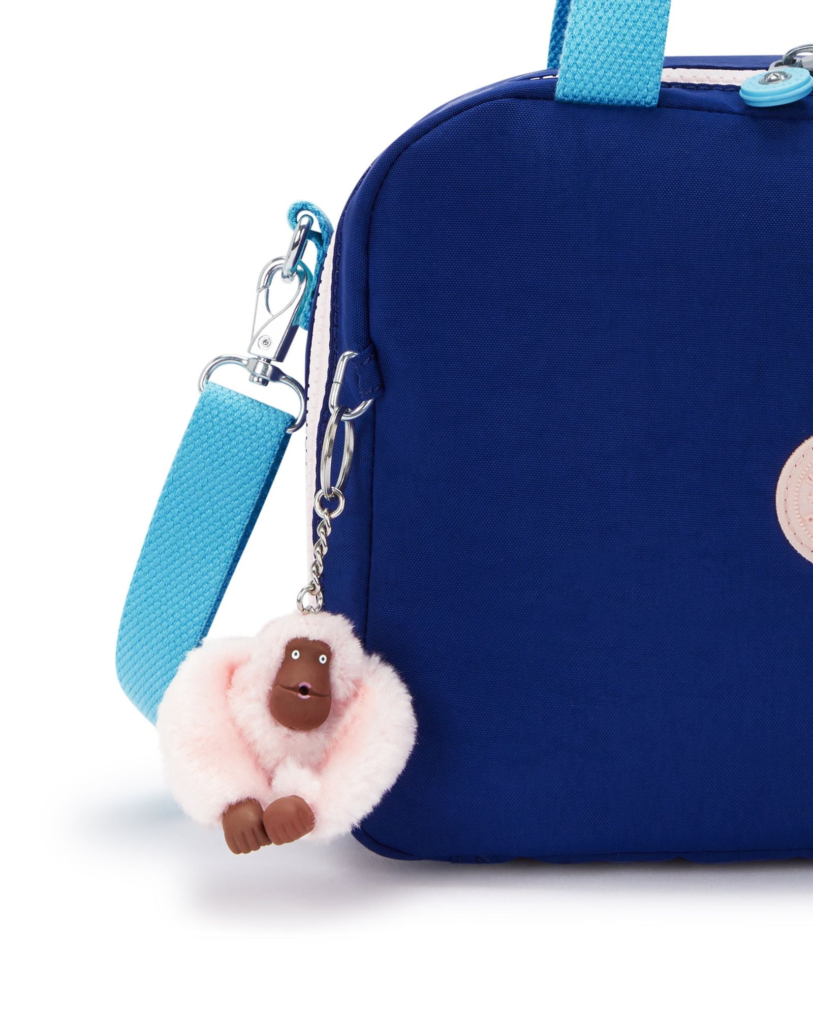 حقيبة غداء كبيرة Kipling Miyo Solar Navy C مع جراب عربة C215381-AF9