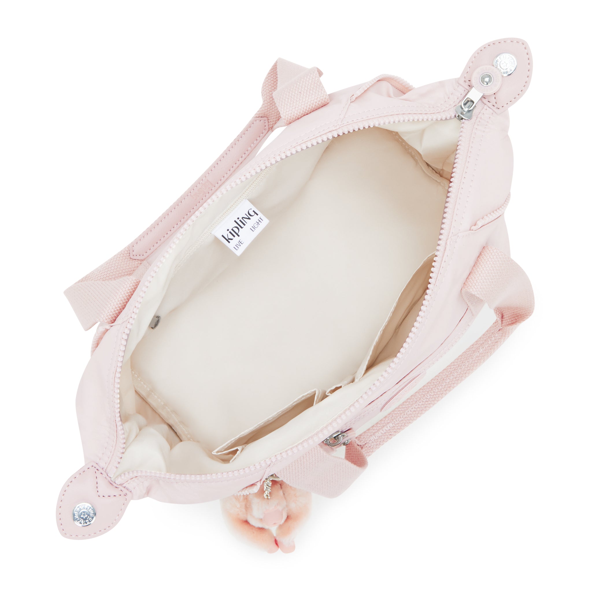 حقيبة يد كيبلينج آرت ميني بينك شاين صغيرة 15410-3DZ