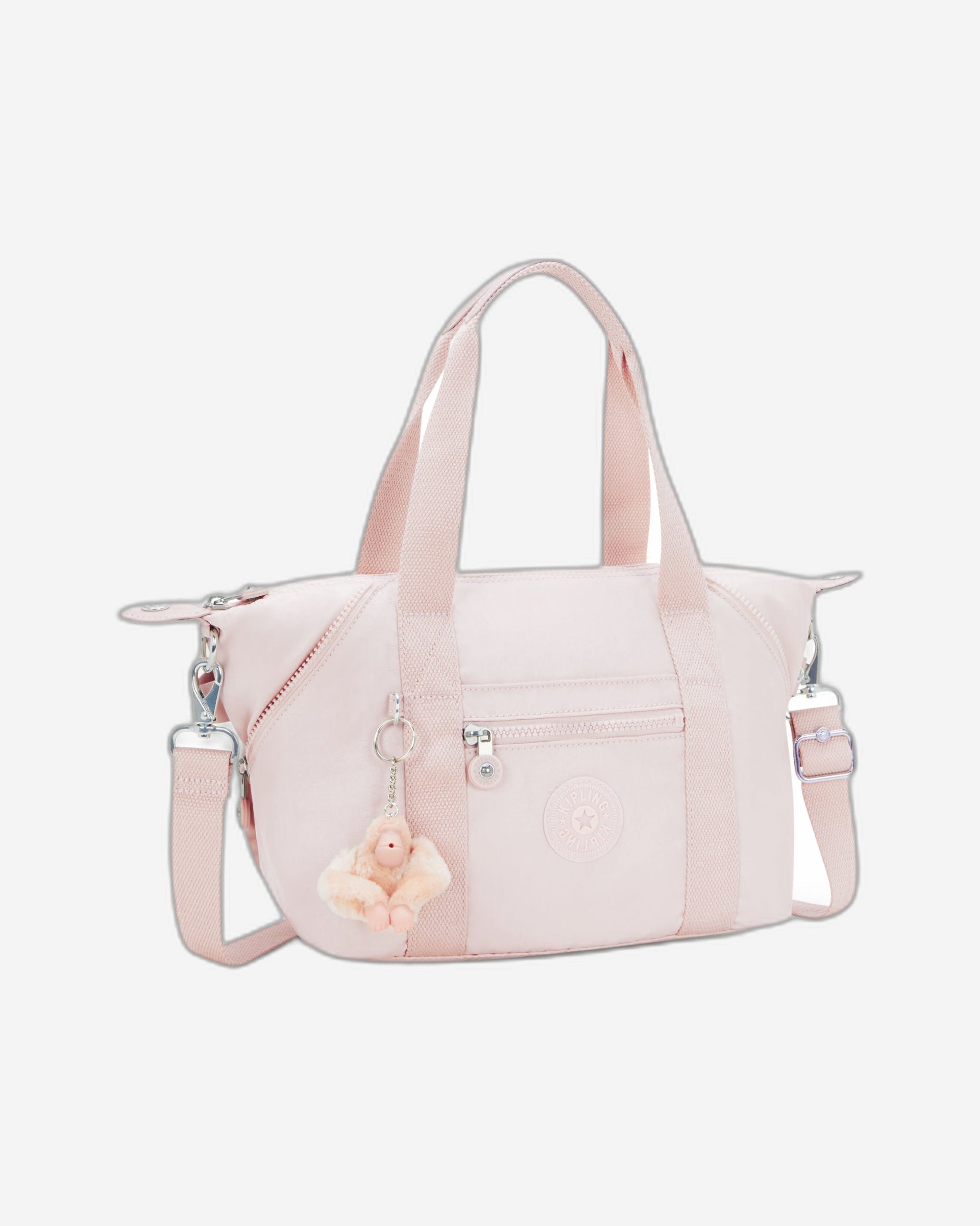 حقيبة يد كيبلينج آرت ميني بينك شاين صغيرة 15410-3DZ