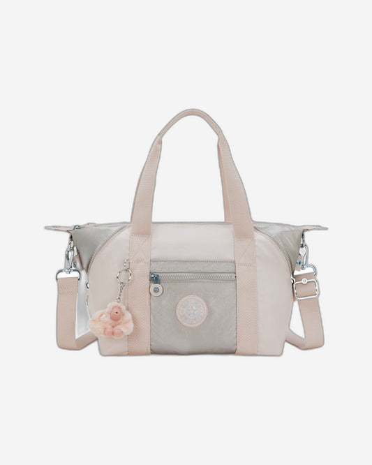 حقيبة يد كيبلينج آرت ميني بينك شاين بلو صغيرة 15410-3EL