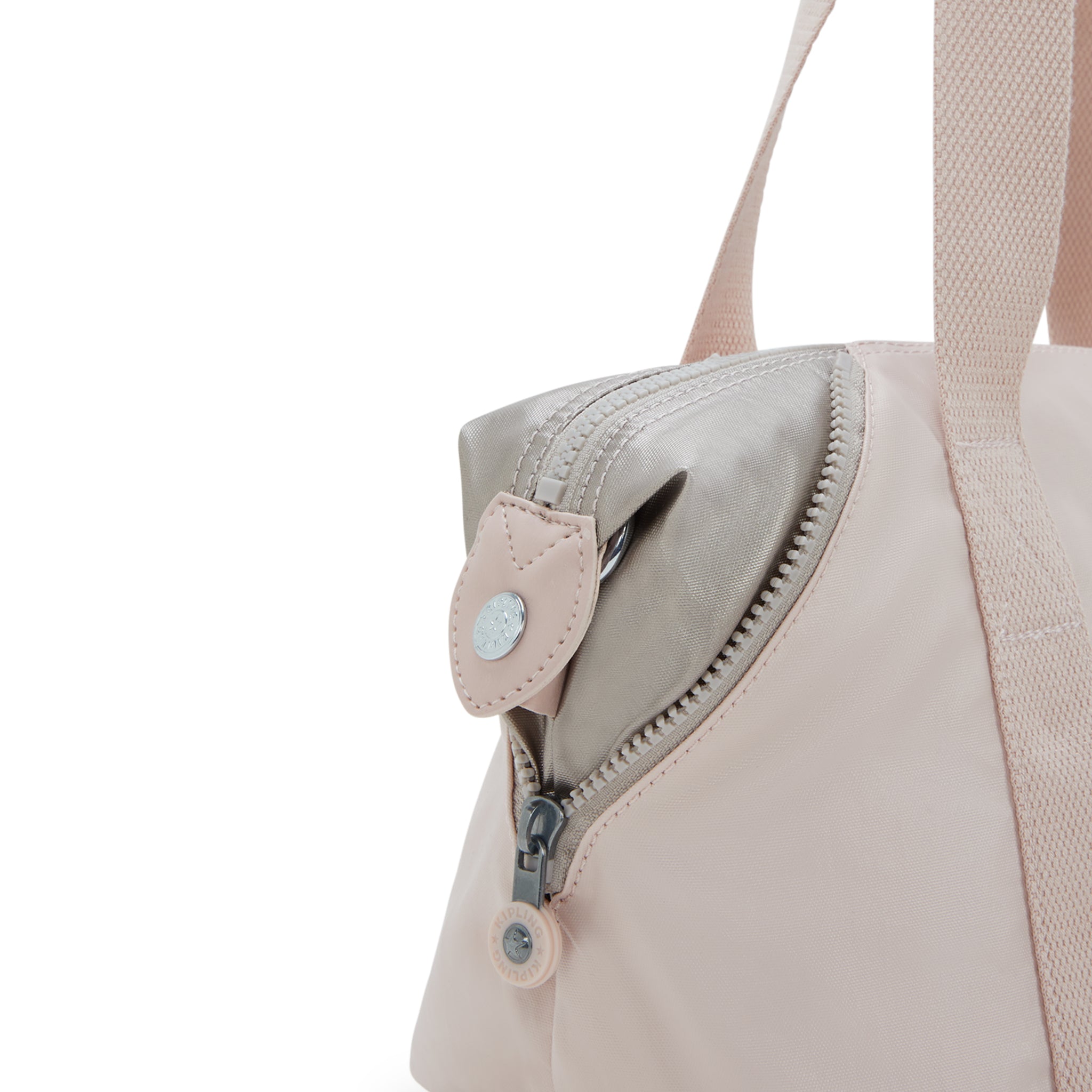 حقيبة يد كيبلينج آرت ميني بينك شاين بلو صغيرة 15410-3EL