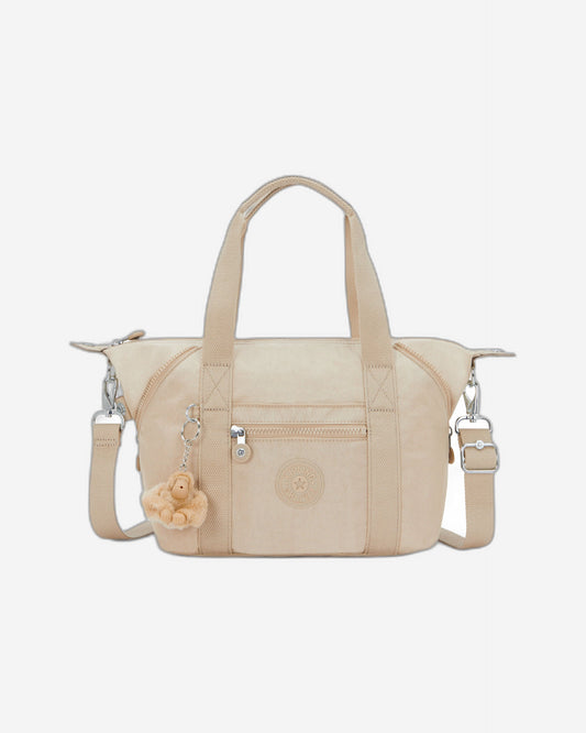 حقيبة يد صغيرة Kipling Art Mini Sparkled Beige (بحزام كتف قابل للإزالة) 15410-5DV