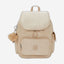 حقيبة ظهر Kipling City Pack S Sparkled Beige صغيرة 15641-5DV