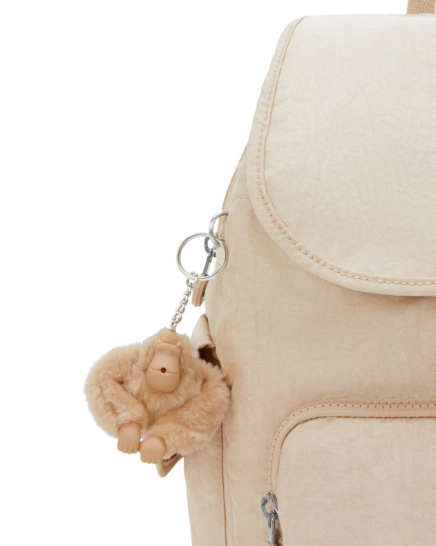 حقيبة ظهر Kipling City Pack S Sparkled Beige صغيرة 15641-5DV