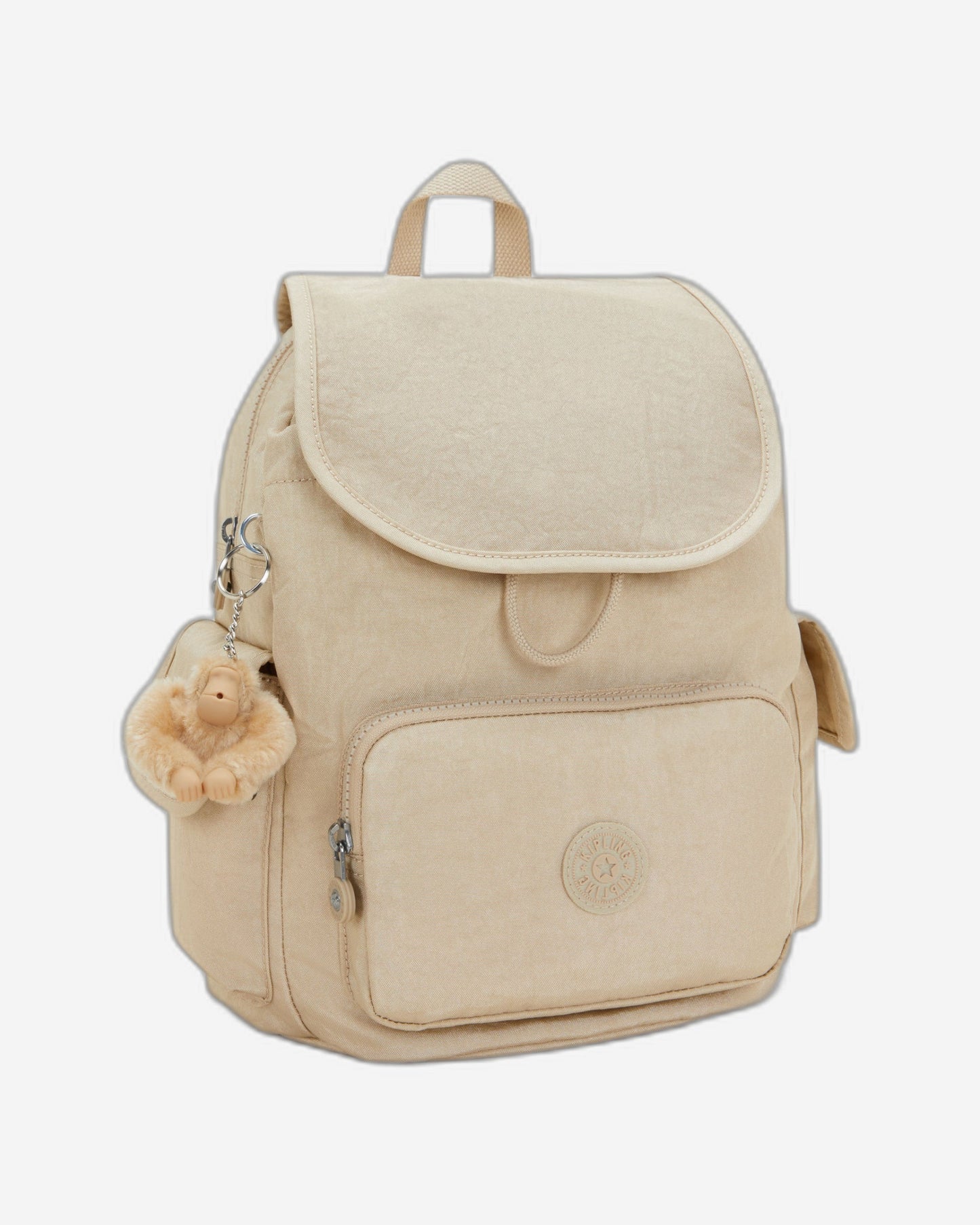 حقيبة ظهر Kipling City Pack S Sparkled Beige صغيرة 15641-5DV