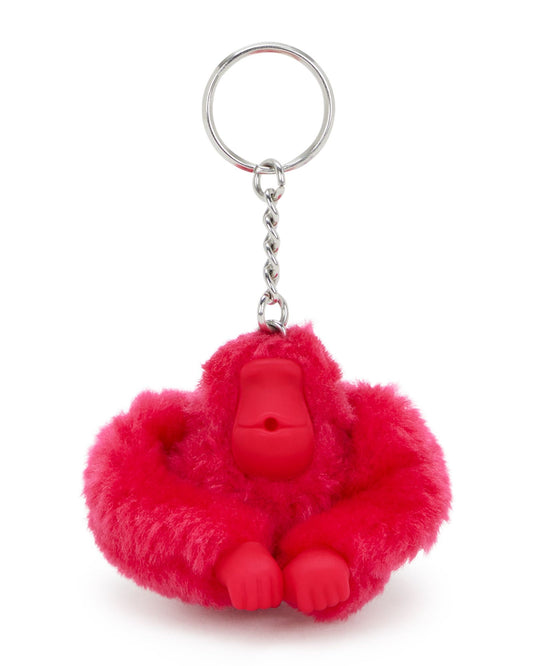 حامل مفاتيح Kipling Monkeyclip S Resort وردي صغير على شكل قرد 16474-1BN