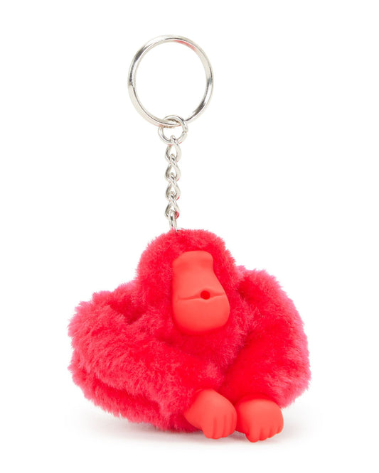 مشبك مفاتيح Kipling Monkeyclip S وردي صغير على شكل قرد C216474-3FL
