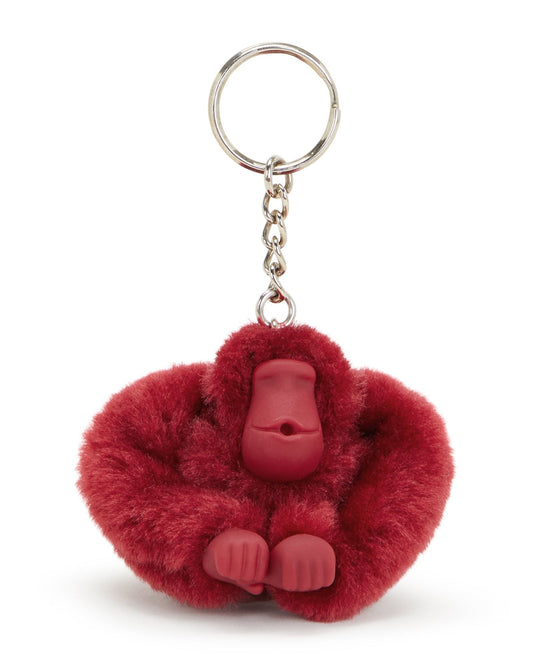 حامل مفاتيح Kipling Monkeyclip S بتصميم قرد صغير أحمر جذاب K1647-44S