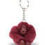 مجموعة Kipling Monkeyclip S Lounge Wine من 10 شماعات مفاتيح صغيرة على شكل قرد 16474-5FW