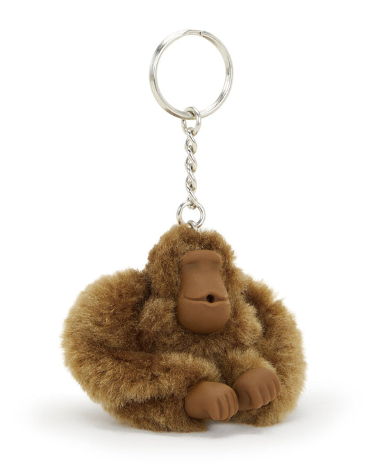 حامل مفاتيح صغير جدًا على شكل قرد من كيبلينج مونكي كليب XS، لون لوريل جاف، KI308-888