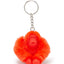 مشبك مفاتيح Kipling Monkeyclip S مفتوح باللون البرتقالي على شكل قرد صغير 16474-8 سم