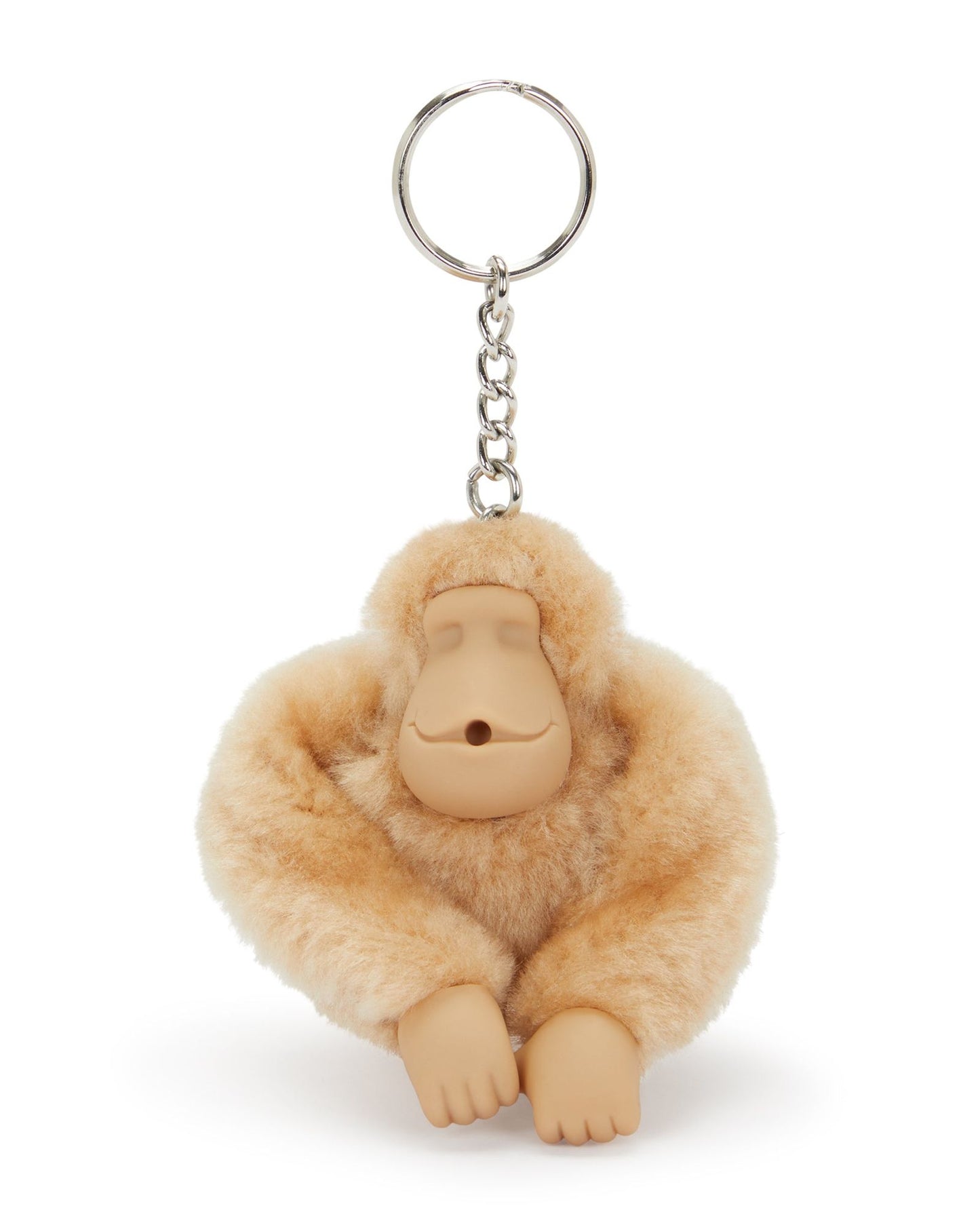 حامل مفاتيح Kipling Monkeyclip M بلون بني فاتح متوسط، 16479-7CN