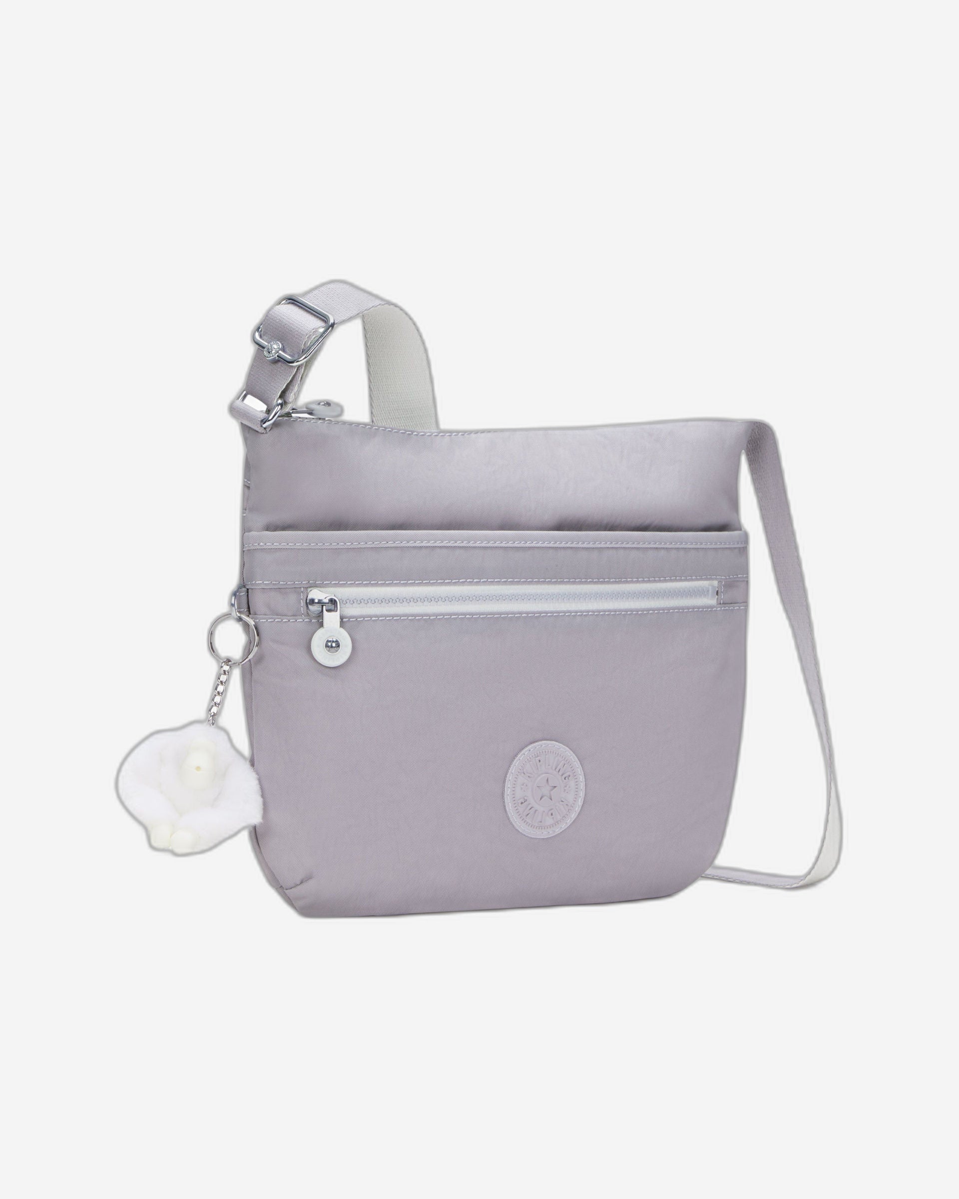 حقيبة كروس بودي متوسطة الحجم من كيبلينج أرتو تندر رمادية اللون C219911-1FB