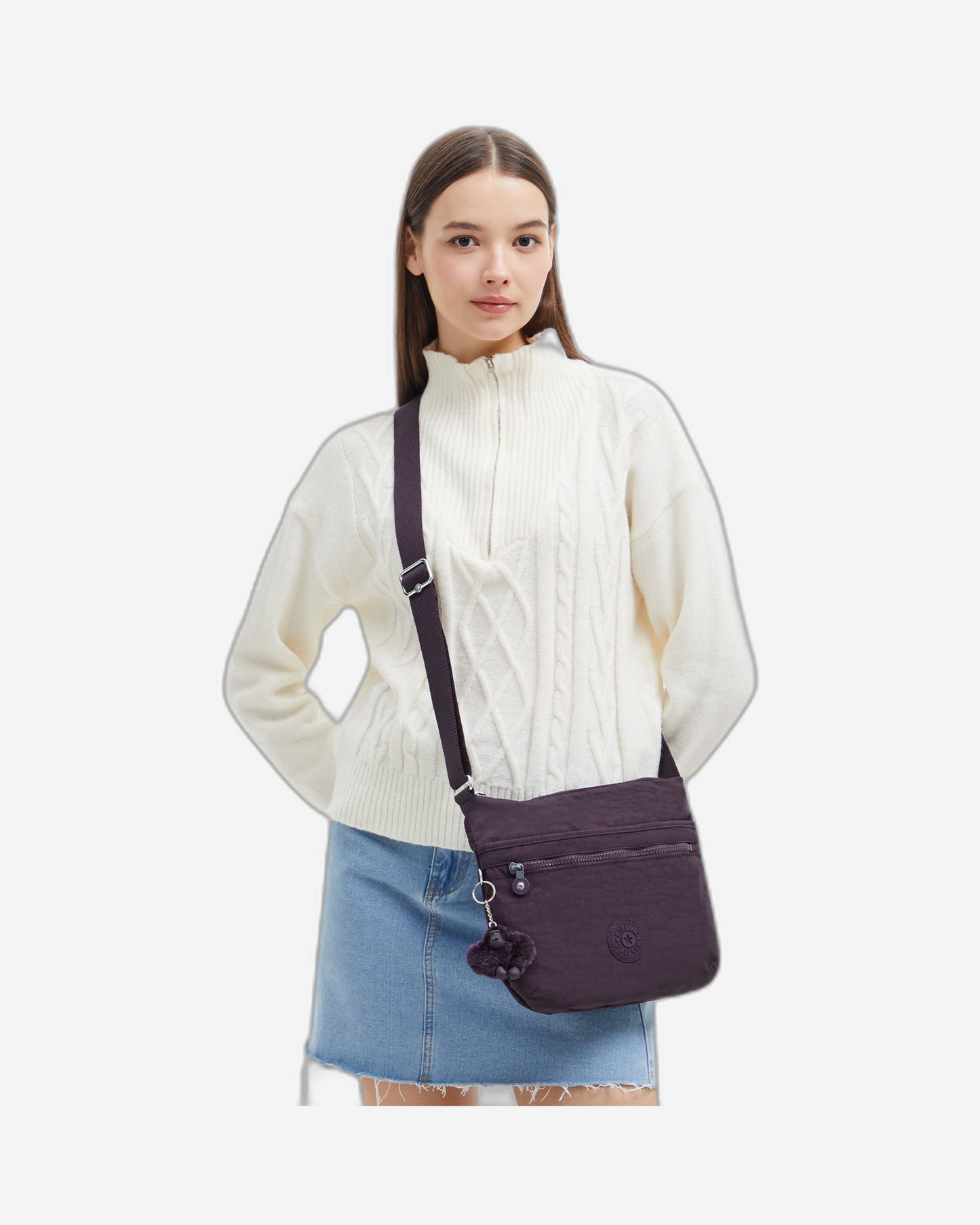 حقيبة كروس بودي متوسطة الحجم من كيبلينج أرتو ألتيميت بلام 19911-67U