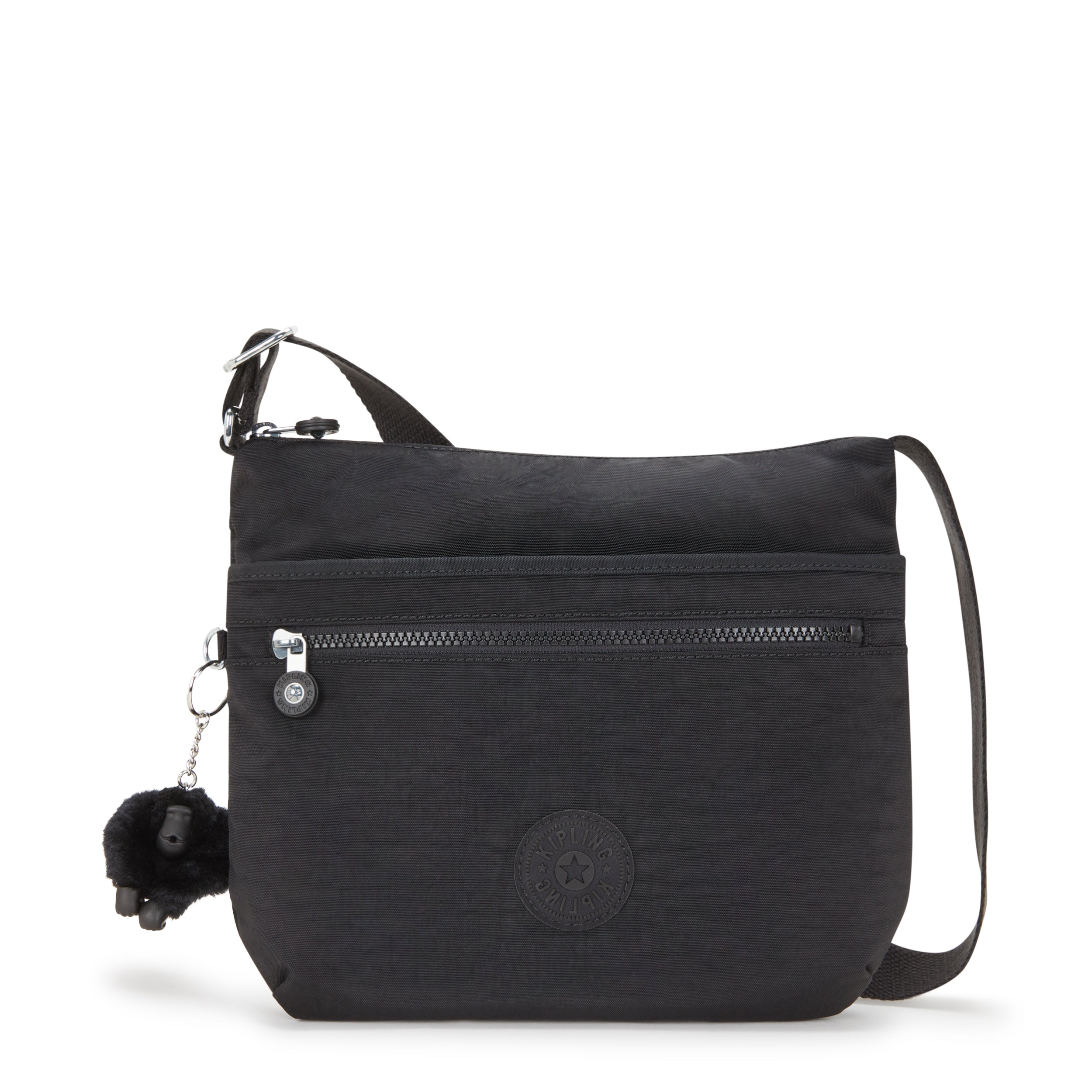 Kipling Arto Black Noir Medium Crossbody Bag C219911-P39