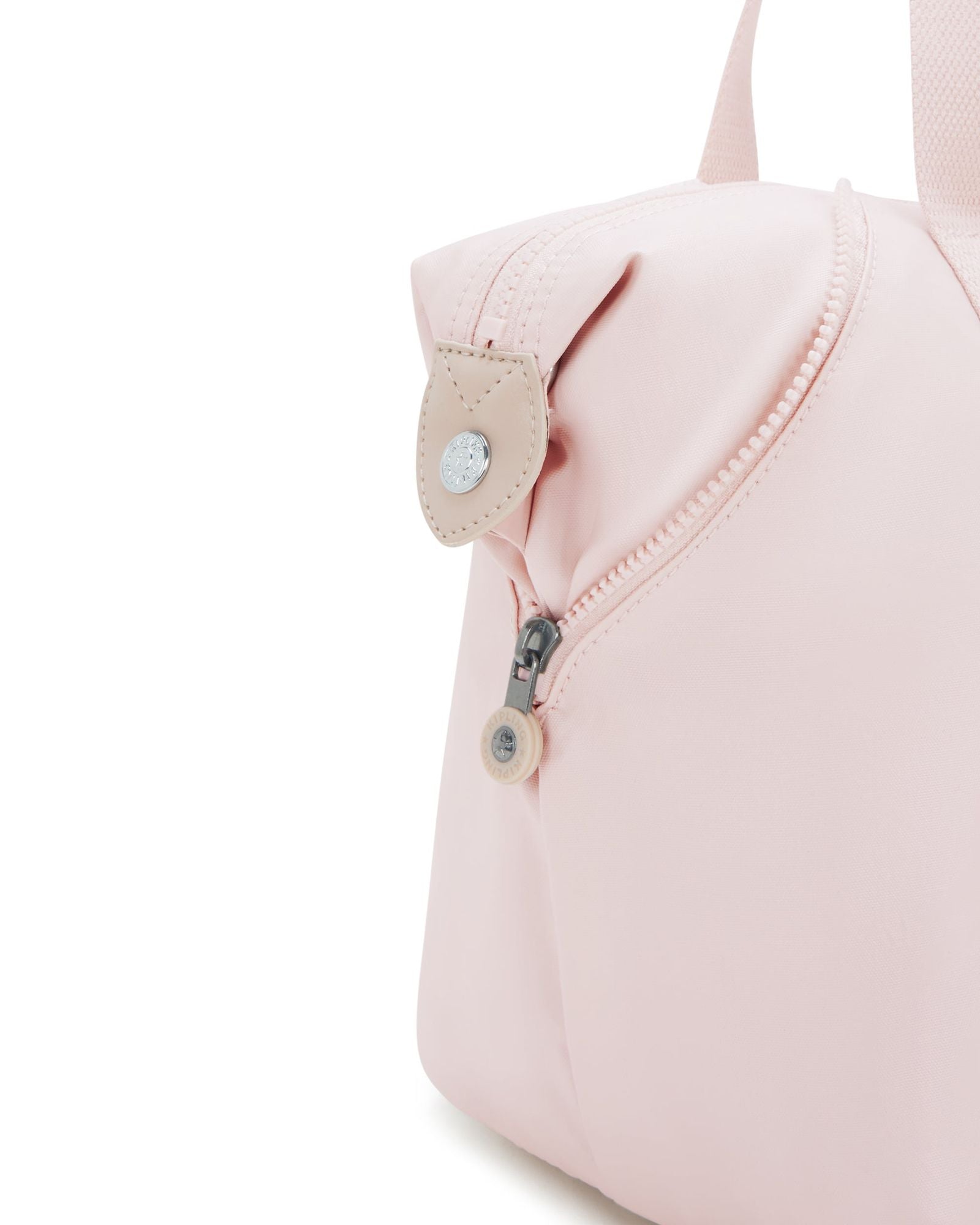 حقيبة كيبلينج آرت بينك شاين متوسطة الحجم 21091-3DZ