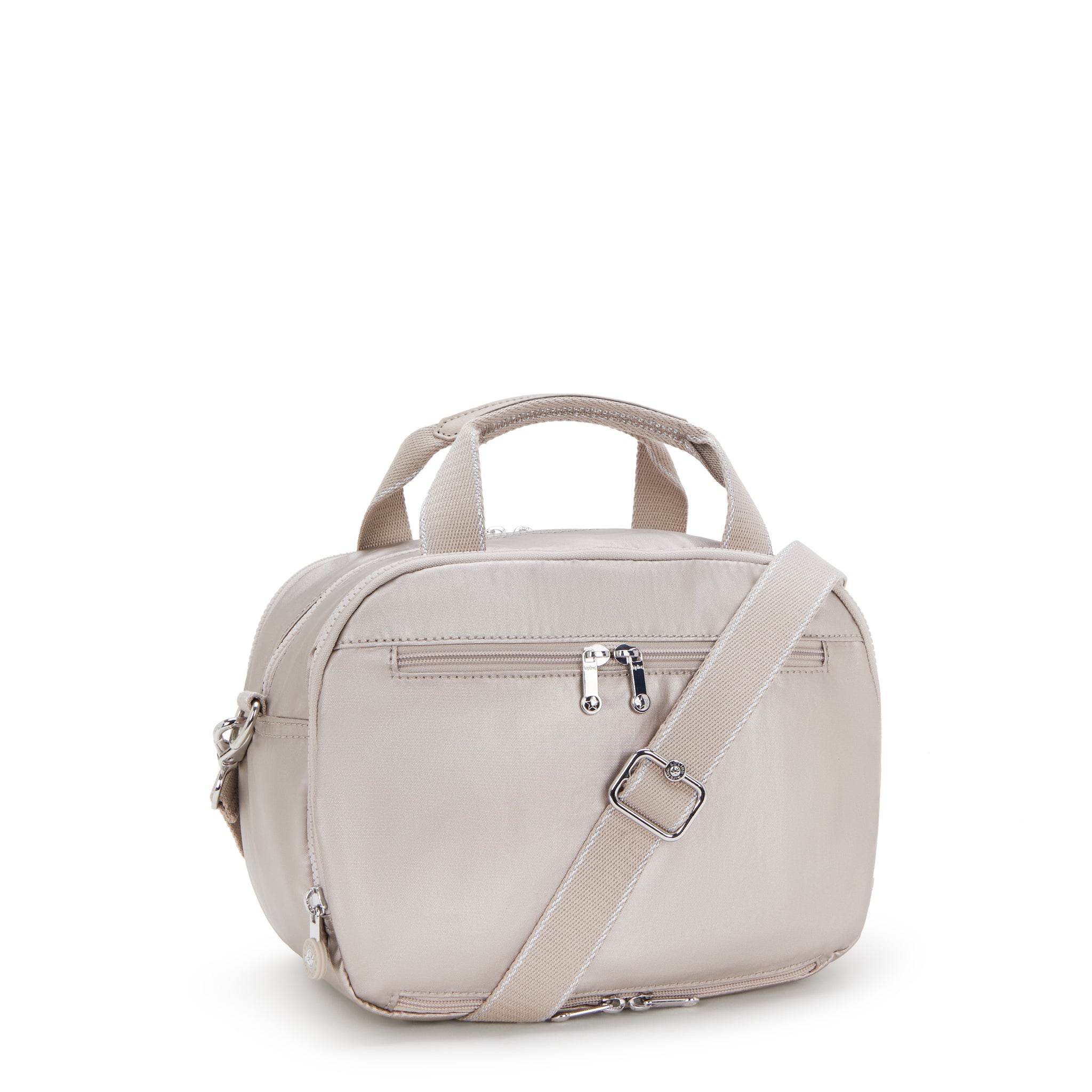 حقيبة أدوات تجميل Kipling Palmbeach Metallic Glow كبيرة مع جراب عربة C225747-48I