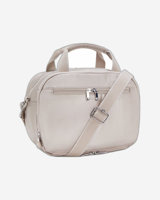 حقيبة أدوات تجميل Kipling Palmbeach Metallic Glow كبيرة مع جراب عربة C225747-48I