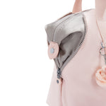 حقيبة كيبلينج آرت إم وردية لامعة كبيرة 25748-3EL