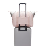 حقيبة كيبلينج آرت إم وردية لامعة كبيرة 25748-3EL