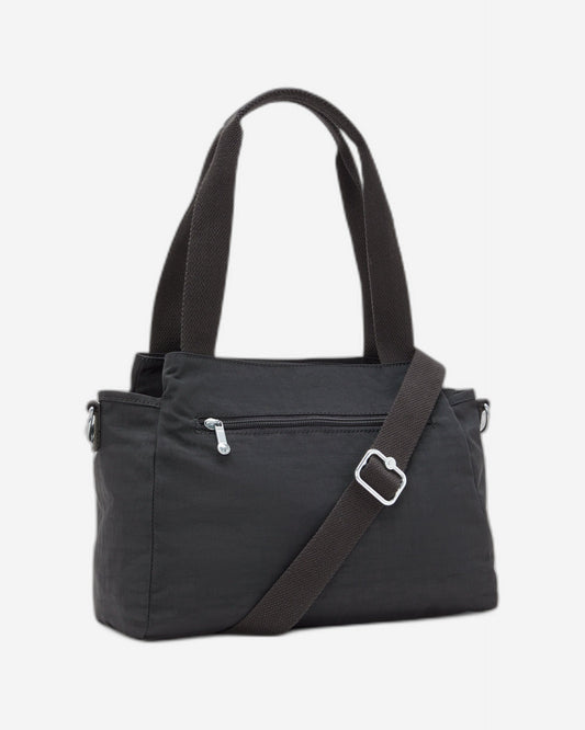 حقيبة كتف كيبلينج إليزيا سوداء متوسطة الحجم C243791-P39