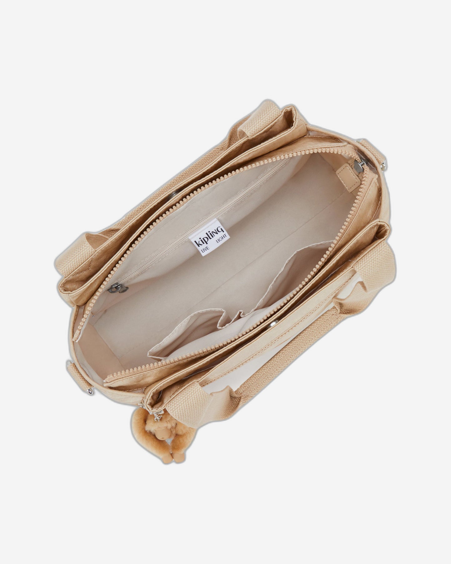 حقيبة كتف متوسطة الحجم من كيبلينج إليزيا سباركلد بيج (بحزام كتف قابل للإزالة) 43793-5DV