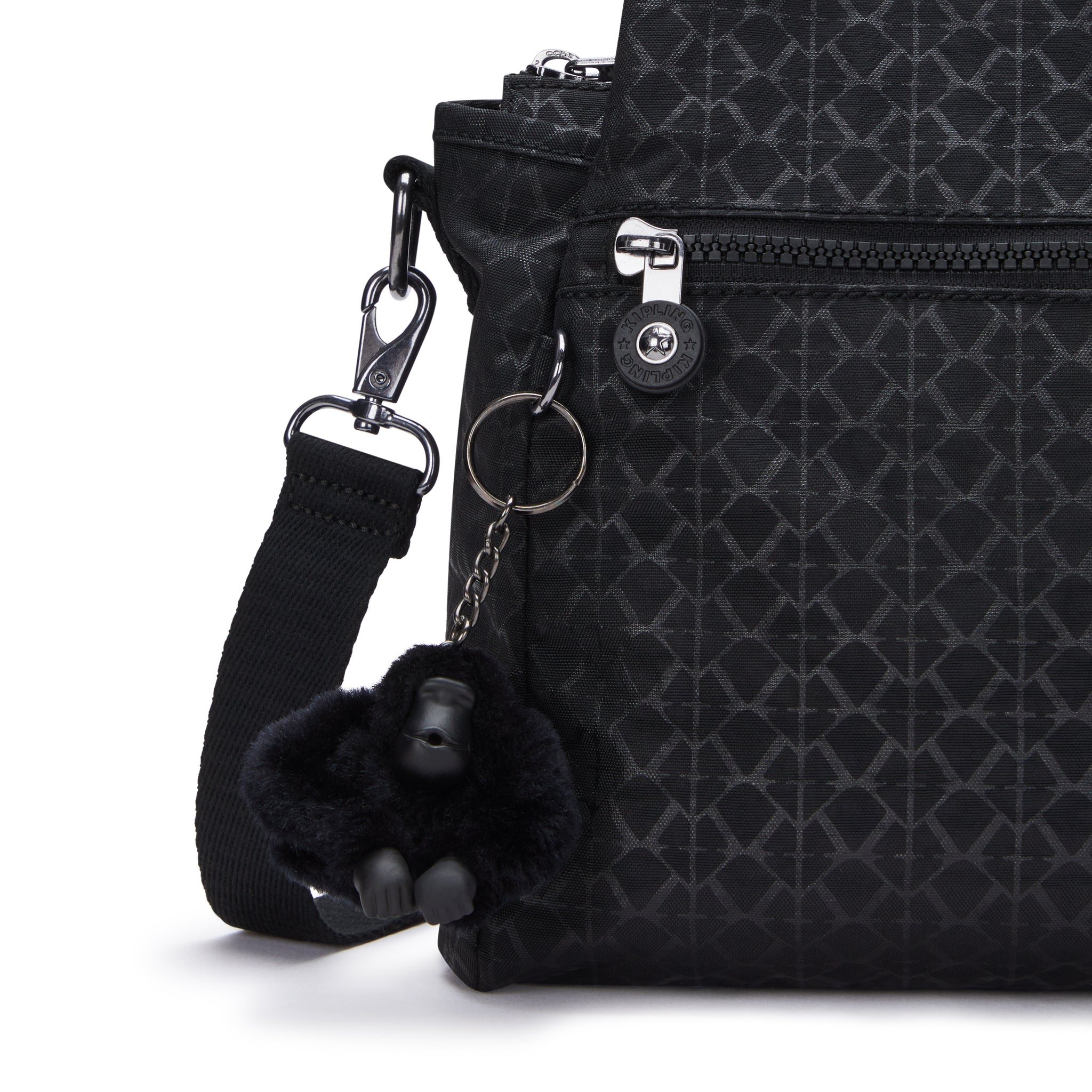 حقيبة كتف متوسطة الحجم من كيبلينج إليزيا سيجنتشر إمب C243793-K59